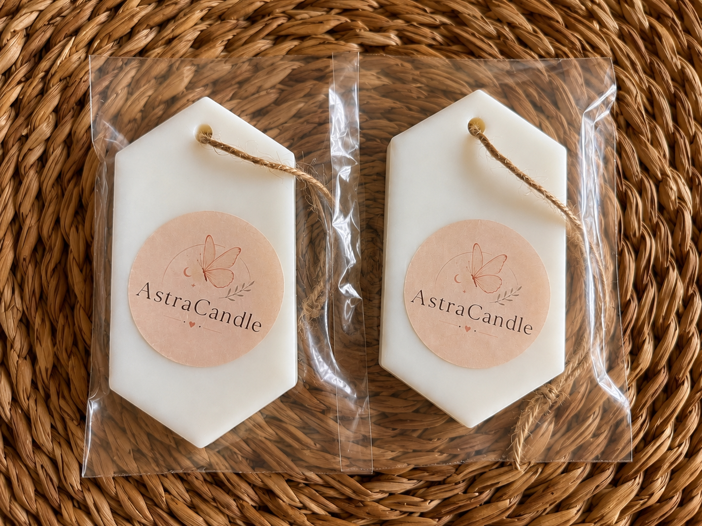 PACK DE 2; Ambientador de armario artesanal • Melocotón